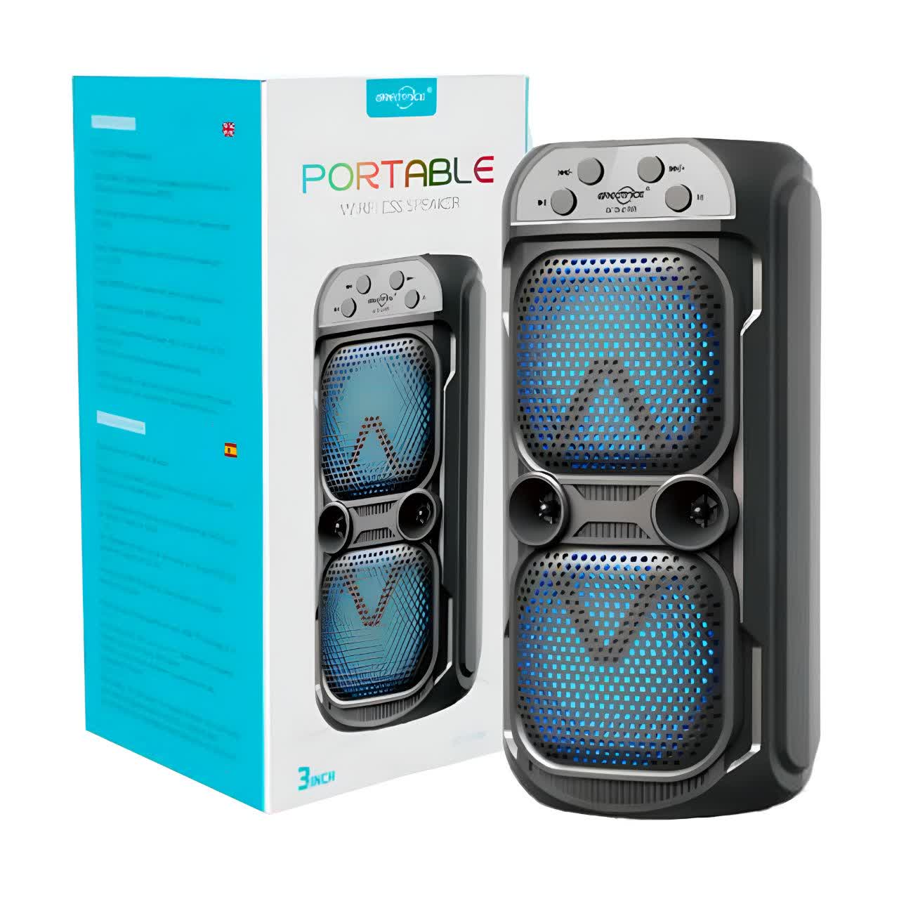 اسپیکر GTS‑2165 با قابلیت TWS و رادیو داخلی، همه امکانات صوتی رو یک‌جا فراهم کرده.